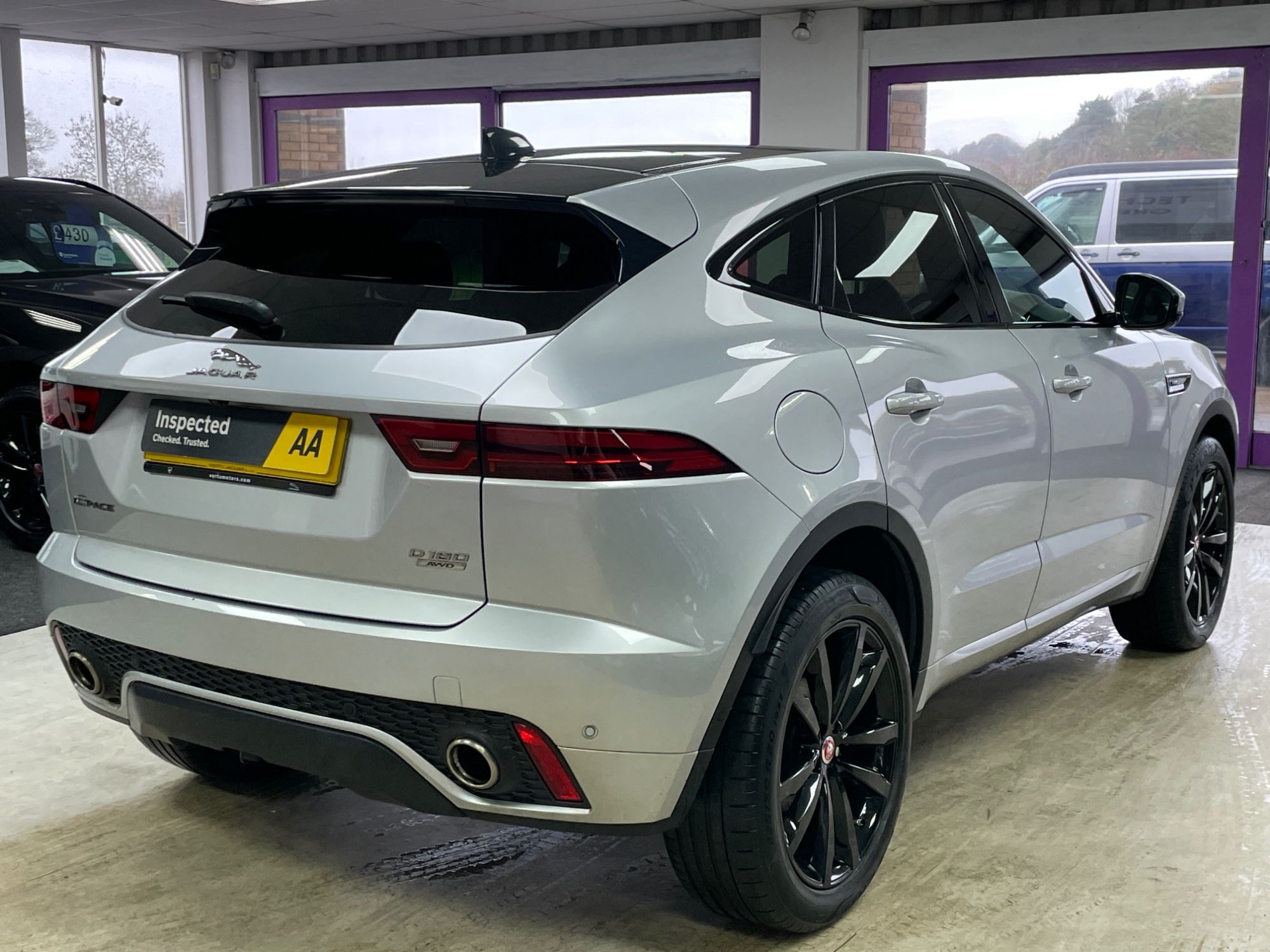 USED 2019 69 JAGUAR E-PACE 2.0 D180 R-Dynamic HSE SUV 5dr Diesel Auto AWD Euro 6 (s/s) (180 ps) 