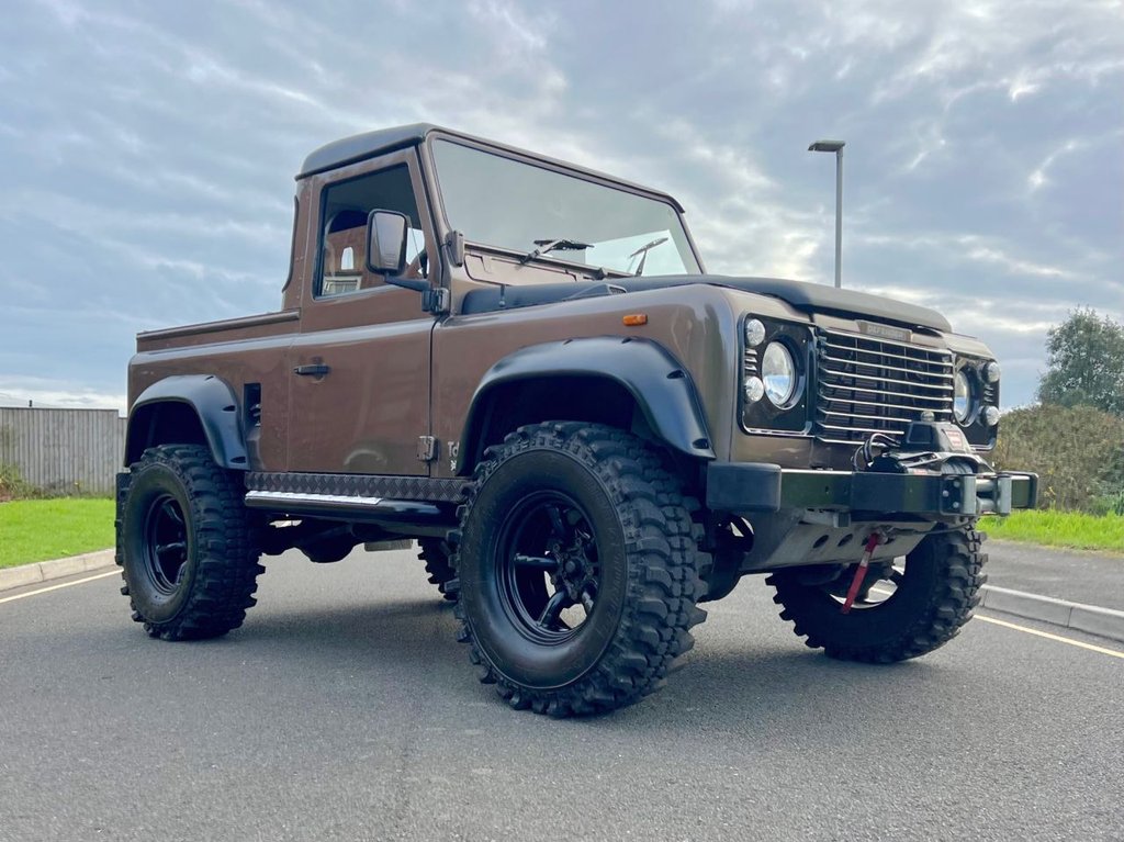 USED 1989 F LAND ROVER DEFENDER 90 300tdi // 2.5 // Pick up // Galvanised Chassis // px swap 