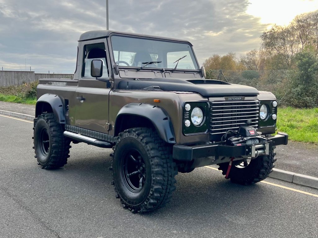 USED 1989 F LAND ROVER DEFENDER 90 300tdi // 2.5 // Pick up // Galvanised Chassis // px swap 