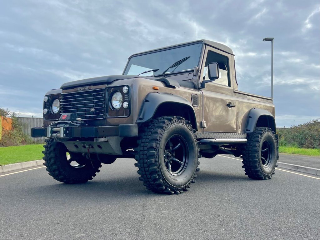 USED 1989 F LAND ROVER DEFENDER 90 300tdi // 2.5 // Pick up // Galvanised Chassis // px swap 