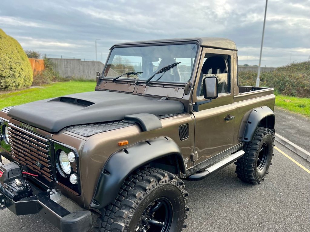 USED 1989 F LAND ROVER DEFENDER 90 300tdi // 2.5 // Pick up // Galvanised Chassis // px swap 