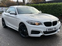 USED 2015 65 BMW 2 SERIES 1.5 218i M Sport Coupe 2dr Petrol Auto Euro 6 (s/s) (136 ps) ULEZ+SH+PS+NAV+LHTS+