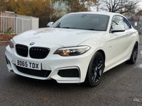 USED 2015 65 BMW 2 SERIES 1.5 218i M Sport Coupe 2dr Petrol Auto Euro 6 (s/s) (136 ps) ULEZ+SH+PS+NAV+LHTS+