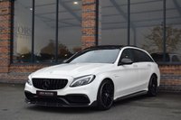 USED 2017 66 MERCEDES-BENZ C-CLASS 4.0 C63 V8 BiTurbo AMG (Premium) Estate 5dr Petrol SpdS MCT Euro 6 (s/s) (476 ps) FULL CARBON KIT / MEGA SPEC!!