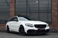 USED 2017 66 MERCEDES-BENZ C-CLASS 4.0 C63 V8 BiTurbo AMG (Premium) Estate 5dr Petrol SpdS MCT Euro 6 (s/s) (476 ps) FULL CARBON KIT / MEGA SPEC!!