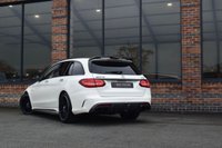 USED 2017 66 MERCEDES-BENZ C-CLASS 4.0 C63 V8 BiTurbo AMG (Premium) Estate 5dr Petrol SpdS MCT Euro 6 (s/s) (476 ps) FULL CARBON KIT / MEGA SPEC!!