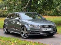 USED 2016 16 AUDI S3 2.0 TFSI Sportback 5dr Petrol S Tronic quattro Euro 6 (s/s) (Nav) (300 ps) 