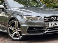 USED 2016 16 AUDI S3 2.0 TFSI Sportback 5dr Petrol S Tronic quattro Euro 6 (s/s) (Nav) (300 ps) 