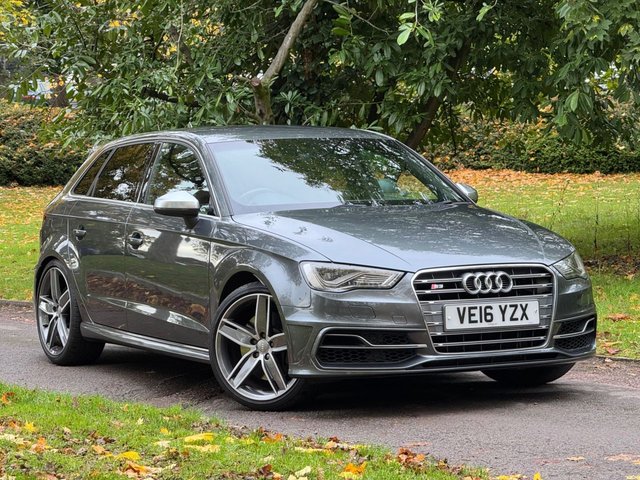 2016 16 Audi S3 2.0 TFSI Sportback 5dr Petrol S Tronic quattro Euro 6 (s/s) (Nav) (300 ps)