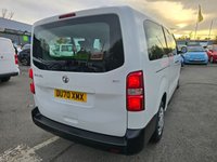 USED 2020 70 VAUXHALL VIVARO LIFE White 1.5 Turbo D Edition L MPV, 95,000 miles, 2 owners, Euro 6 ULEZ, 9-seater, 6-Speed Manual, Bluetooth, Cruise Control, great spec, NO VAT! This 2020 Vauxhall Vivaro Life Turbo D Edition L is a versatile vehicle offering ample space for up to nine occupants. Powered by an efficient 1.5 litre diesel engine, it meets Euro 6 emission standards, making it a responsible choice. This Edition L trim level comes equipped with a Radio BT system that includes Bluetooth connectivity, allowing for seamless audio streaming and hands free calls.  The Vivaro Life is designed to cater to a variety of needs, whether for family outings or professiona