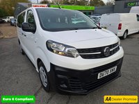 USED 2020 70 VAUXHALL VIVARO LIFE White 1.5 Turbo D Edition L MPV, 95,000 miles, 2 owners, Euro 6 ULEZ, 9-seater, 6-Speed Manual, Bluetooth, Cruise Control, great spec, NO VAT! This 2020 Vauxhall Vivaro Life Turbo D Edition L is a versatile vehicle offering ample space for up to nine occupants. Powered by an efficient 1.5 litre diesel engine, it meets Euro 6 emission standards, making it a responsible choice. This Edition L trim level comes equipped with a Radio BT system that includes Bluetooth connectivity, allowing for seamless audio streaming and hands free calls.  The Vivaro Life is designed to cater to a variety of needs, whether for family outings or professiona