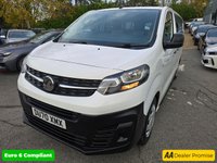 USED 2020 70 VAUXHALL VIVARO LIFE White 1.5 Turbo D Edition L MPV, 95,000 miles, 2 owners, Euro 6 ULEZ, 9-seater, 6-Speed Manual, Bluetooth, Cruise Control, great spec, NO VAT! This 2020 Vauxhall Vivaro Life Turbo D Edition L is a versatile vehicle offering ample space for up to nine occupants. Powered by an efficient 1.5 litre diesel engine, it meets Euro 6 emission standards, making it a responsible choice. This Edition L trim level comes equipped with a Radio BT system that includes Bluetooth connectivity, allowing for seamless audio streaming and hands free calls.  The Vivaro Life is designed to cater to a variety of needs, whether for family outings or professiona