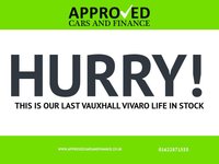 USED 2020 70 VAUXHALL VIVARO LIFE White 1.5 Turbo D Edition L MPV, 95,000 miles, 2 owners, Euro 6 ULEZ, 9-seater, 6-Speed Manual, Bluetooth, Cruise Control, great spec, NO VAT! This 2020 Vauxhall Vivaro Life Turbo D Edition L is a versatile vehicle offering ample space for up to nine occupants. Powered by an efficient 1.5 litre diesel engine, it meets Euro 6 emission standards, making it a responsible choice. This Edition L trim level comes equipped with a Radio BT system that includes Bluetooth connectivity, allowing for seamless audio streaming and hands free calls.  The Vivaro Life is designed to cater to a variety of needs, whether for family outings or professiona