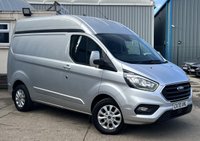 USED 2020 70 FORD TRANSIT CUSTOM 2.0 300 EcoBlue Limited Panel Van 5dr Diesel Manual L1 H2 Euro 6 (s/s) (130 ps) - 1 OWNER - APPLE CAR PLAY - HEATED SEATS - BLUETOOTH - P/SENSORS - CRUISE - DAB RADIO