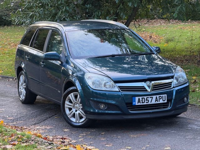2007 57 Vauxhall Astra 1.8i 16v Design Estate 5dr Petrol Automatic (187 g/km, 138 bhp)
