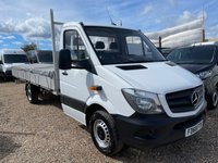 USED 2019 68 MERCEDES-BENZ SPRINTER 2.1 314 CDI Double dropside 2dr Diesel Manual RWD L3 (218 g/km, 140 bhp) 17.5 foot - 5.3 metre body