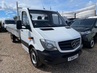USED 2019 68 MERCEDES-BENZ SPRINTER 2.1 314 CDI Double dropside 2dr Diesel Manual RWD L3 (218 g/km, 140 bhp) 17.5 foot - 5.3 metre body