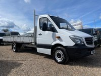 USED 2019 68 MERCEDES-BENZ SPRINTER 2.1 314 CDI Double dropside 2dr Diesel Manual RWD L3 (218 g/km, 140 bhp) 17.5 foot - 5.3 metre body