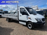USED 2019 68 MERCEDES-BENZ SPRINTER 2.1 314 CDI Double dropside 2dr Diesel Manual RWD L3 (218 g/km, 140 bhp) 17.5 foot - 5.3 metre body