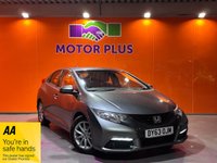 USED 2013 63 HONDA CIVIC 1.4 i-VTEC SE Hatchback 5dr Petrol Manual Euro 5 (s/s) (100 ps) 2 Owners From New. Alloys. A/C