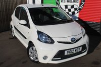 USED 2012 TOYOTA AYGO 1.0 VVT-i Fire Hatchback 5dr Petrol Manual Euro 5 (67 ps) 