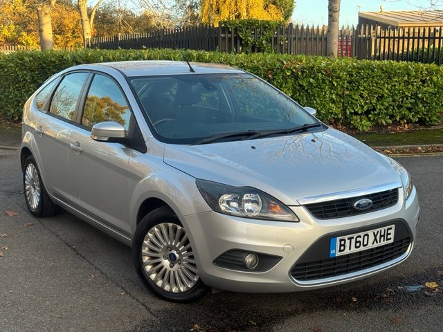 2011 60 Ford Focus 1.6 Titanium Hatchback 5dr Petrol Manual (159 g/km, 99 bhp)