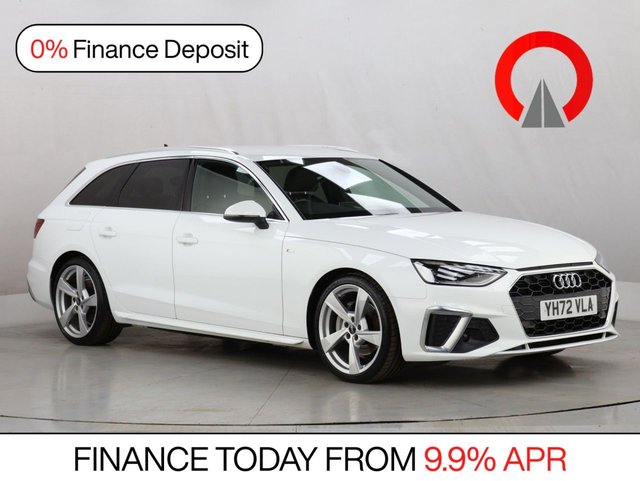 2022 A4 AVANT 2.0 TFSI 40 S LINE ESTATE 5DR PETROL S TRONIC EURO... photo