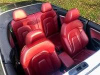 USED 2016 16 AUDI A5 CABRIOLET 2.0 TFSI SE Convertible 2dr Petrol S Tronic quattro Euro 6 (s/s) (230 ps)QUATTRO-4X4-FULL RED LEATHER SPORTS SEATS//FRONT AND REAR PARK ASSIST//LADY OWNER SINCE 2021 WITH EXCELLENT SERVICE HISTORY//BLUETOOTH//DAD//NEW MOT AND FRONT TYRES S-TRONIC QUATTRO Euro 6 (s/s) (230 ps)QUATTRO-4X4-FULL RED LEATHER SPORTS HEATED SEATS//FRONT AND REAR PARK ASSIST//SAT-NAV//LADY OWNER SINCE 2021 WITH EXCELLENT SERVICE HISTORY//BLUETOOTH//DAD