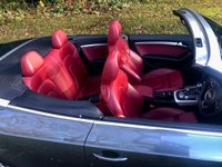 USED 2016 16 AUDI A5 CABRIOLET 2.0 TFSI SE Convertible 2dr Petrol S Tronic quattro Euro 6 (s/s) (230 ps)QUATTRO-4X4-FULL RED LEATHER SPORTS SEATS//FRONT AND REAR PARK ASSIST//LADY OWNER SINCE 2021 WITH EXCELLENT SERVICE HISTORY//BLUETOOTH//DAD//NEW MOT AND FRONT TYRES S-TRONIC QUATTRO Euro 6 (s/s) (230 ps)QUATTRO-4X4-FULL RED LEATHER SPORTS HEATED SEATS//FRONT AND REAR PARK ASSIST//SAT-NAV//LADY OWNER SINCE 2021 WITH EXCELLENT SERVICE HISTORY//BLUETOOTH//DAD