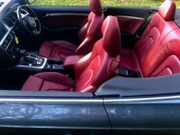 USED 2016 16 AUDI A5 CABRIOLET 2.0 TFSI SE Convertible 2dr Petrol S Tronic quattro Euro 6 (s/s) (230 ps)QUATTRO-4X4-FULL RED LEATHER SPORTS SEATS//FRONT AND REAR PARK ASSIST//LADY OWNER SINCE 2021 WITH EXCELLENT SERVICE HISTORY//BLUETOOTH//DAD//NEW MOT AND FRONT TYRES S-TRONIC QUATTRO Euro 6 (s/s) (230 ps)QUATTRO-4X4-FULL RED LEATHER SPORTS HEATED SEATS//FRONT AND REAR PARK ASSIST//SAT-NAV//LADY OWNER SINCE 2021 WITH EXCELLENT SERVICE HISTORY//BLUETOOTH//DAD