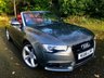 USED 2016 16 AUDI A5 CABRIOLET 2.0 TFSI SE Convertible 2dr Petrol S Tronic quattro Euro 6 (s/s) (230 ps)QUATTRO-4X4-FULL RED LEATHER SPORTS SEATS//FRONT AND REAR PARK ASSIST//LADY OWNER SINCE 2021 WITH EXCELLENT SERVICE HISTORY//BLUETOOTH//DAD//NEW MOT AND FRONT TYRES S-TRONIC QUATTRO Euro 6 (s/s) (230 ps)QUATTRO-4X4-FULL RED LEATHER SPORTS HEATED SEATS//FRONT AND REAR PARK ASSIST//SAT-NAV//LADY OWNER SINCE 2021 WITH EXCELLENT SERVICE HISTORY//BLUETOOTH//DAD