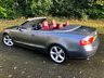 USED 2016 16 AUDI A5 CABRIOLET 2.0 TFSI SE Convertible 2dr Petrol S Tronic quattro Euro 6 (s/s) (230 ps)QUATTRO-4X4-FULL RED LEATHER SPORTS SEATS//FRONT AND REAR PARK ASSIST//LADY OWNER SINCE 2021 WITH EXCELLENT SERVICE HISTORY//BLUETOOTH//DAD//NEW MOT AND FRONT TYRES S-TRONIC QUATTRO Euro 6 (s/s) (230 ps)QUATTRO-4X4-FULL RED LEATHER SPORTS HEATED SEATS//FRONT AND REAR PARK ASSIST//SAT-NAV//LADY OWNER SINCE 2021 WITH EXCELLENT SERVICE HISTORY//BLUETOOTH//DAD