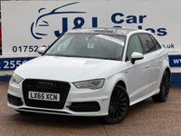 USED 2015 65 AUDI A3 1.4 TFSI e-tron Sportback 5dr Petrol Plug-in Hybrid e-S Tronic Euro 6 8.8kWh (204 ps) GREAT SERVICE HISTORY WITH THIS CAR