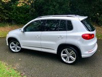 USED 2013 13 VOLKSWAGEN TIGUAN 2.0 TDI BlueMotion Tech R-Line SUV 5dr Diesel Manual 4WD Euro 5 (s/s) (170 ps) 1 LADY OWNER FROM 2 MONTHS OLD//X12 MAIN DEALER/SPECIALIST SERVICE STAMPS//OPTICAL PARK ASSIST SYSTEM//PANORAMIC GLASS ROOF//HEATED BLACK LEATHER SPORTS SEATING\\BEAUTIFULLY KEPT CAR THROUGHOUT\\\\\\\\\PRICE NOW INCLUDES NEW CAMBELT+WATERPUMP+NEW MOT///////// 4WD Euro 5 (s/s) (170 ps) 1 LADY OWNER FROM 2 MONTHS OLD//X12 MAIN DEALER/SPECIALIST SERVICE STAMPS//OPTICAL PARK ASSIST SYSTEM//PANORAMIC GLASS ROOF//HEATED BLACK LEATHER SPORTS SEATINGBEAUTIFULLY KEPT CAR THROUGHOUT\\\\PRICE NOW INCLUDES NEW CAMBELT+WATERPUMP+NEW MOT/////////