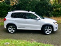 USED 2013 13 VOLKSWAGEN TIGUAN 2.0 TDI BlueMotion Tech R-Line SUV 5dr Diesel Manual 4WD Euro 5 (s/s) (170 ps) 1 LADY OWNER FROM 2 MONTHS OLD//X12 MAIN DEALER/SPECIALIST SERVICE STAMPS//OPTICAL PARK ASSIST SYSTEM//PANORAMIC GLASS ROOF//HEATED BLACK LEATHER SPORTS SEATING\\BEAUTIFULLY KEPT CAR THROUGHOUT\\\\\\\\\PRICE NOW INCLUDES NEW CAMBELT+WATERPUMP+NEW MOT///////// 4WD Euro 5 (s/s) (170 ps) 1 LADY OWNER FROM 2 MONTHS OLD//X12 MAIN DEALER/SPECIALIST SERVICE STAMPS//OPTICAL PARK ASSIST SYSTEM//PANORAMIC GLASS ROOF//HEATED BLACK LEATHER SPORTS SEATINGBEAUTIFULLY KEPT CAR THROUGHOUT\\\\PRICE NOW INCLUDES NEW CAMBELT+WATERPUMP+NEW MOT/////////