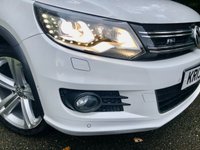 USED 2013 13 VOLKSWAGEN TIGUAN 2.0 TDI BlueMotion Tech R-Line SUV 5dr Diesel Manual 4WD Euro 5 (s/s) (170 ps) 1 LADY OWNER FROM 2 MONTHS OLD//X12 MAIN DEALER/SPECIALIST SERVICE STAMPS//OPTICAL PARK ASSIST SYSTEM//PANORAMIC GLASS ROOF//HEATED BLACK LEATHER SPORTS SEATING\\BEAUTIFULLY KEPT CAR THROUGHOUT\\\\\\\\\PRICE NOW INCLUDES NEW CAMBELT+WATERPUMP+NEW MOT///////// 4WD Euro 5 (s/s) (170 ps) 1 LADY OWNER FROM 2 MONTHS OLD//X12 MAIN DEALER/SPECIALIST SERVICE STAMPS//OPTICAL PARK ASSIST SYSTEM//PANORAMIC GLASS ROOF//HEATED BLACK LEATHER SPORTS SEATINGBEAUTIFULLY KEPT CAR THROUGHOUT\\\\PRICE NOW INCLUDES NEW CAMBELT+WATERPUMP+NEW MOT/////////