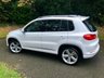 USED 2013 13 VOLKSWAGEN TIGUAN 2.0 TDI BlueMotion Tech R-Line SUV 5dr Diesel Manual 4WD Euro 5 (s/s) (170 ps) 1 LADY OWNER FROM 2 MONTHS OLD//X12 MAIN DEALER/SPECIALIST SERVICE STAMPS//OPTICAL PARK ASSIST SYSTEM//PANORAMIC GLASS ROOF//HEATED BLACK LEATHER SPORTS SEATING\\BEAUTIFULLY KEPT CAR THROUGHOUT\\\\\\\\\PRICE NOW INCLUDES NEW CAMBELT+WATERPUMP+NEW MOT///////// 4WD Euro 5 (s/s) (170 ps) 1 LADY OWNER FROM 2 MONTHS OLD//X12 MAIN DEALER/SPECIALIST SERVICE STAMPS//OPTICAL PARK ASSIST SYSTEM//PANORAMIC GLASS ROOF//HEATED BLACK LEATHER SPORTS SEATINGBEAUTIFULLY KEPT CAR THROUGHOUT\\\\PRICE NOW INCLUDES NEW CAMBELT+WATERPUMP+NEW MOT/////////