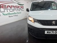 USED 2021 71 PEUGEOT PARTNER 1.5 BlueHDi 1000 Professional Premium Standard Panel Van 5dr Diesel Manual SWB Euro 6 (100 bhp) 2 keys, 1 owner, cruise, A/C, NAV