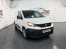 USED 2021 71 PEUGEOT PARTNER 1.5 BlueHDi 1000 Professional Premium Standard Panel Van 5dr Diesel Manual SWB Euro 6 (100 bhp) 2 keys, 1 owner, cruise, A/C, NAV