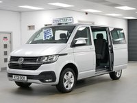 USED 2021 21 VOLKSWAGEN TRANSPORTER T32 2.0 TDI 150 BHP SWB HIGHLINE KOMBI 6 SEATER ( NO VAT ) 6 SEATER | ELECTRIC DOORS | HIGHLINE | NO VAT !