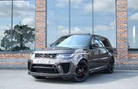 USED 2021 62 LAND ROVER RANGE ROVER SPORT 5.0 P575 V8 SVR Carbon Edition SUV 5dr Petrol Auto 4WD Euro 6 (s/s) (575 ps) SVO PALETTE RED / SLIDING PAN