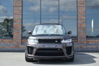USED 2021 62 LAND ROVER RANGE ROVER SPORT 5.0 P575 V8 SVR Carbon Edition SUV 5dr Petrol Auto 4WD Euro 6 (s/s) (575 ps) SVO PALETTE RED / SLIDING PAN