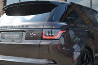 USED 2021 62 LAND ROVER RANGE ROVER SPORT 5.0 P575 V8 SVR Carbon Edition SUV 5dr Petrol Auto 4WD Euro 6 (s/s) (575 ps) SVO PALETTE RED / SLIDING PAN