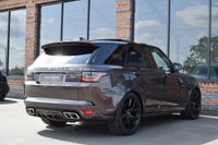 USED 2021 62 LAND ROVER RANGE ROVER SPORT 5.0 P575 V8 SVR Carbon Edition SUV 5dr Petrol Auto 4WD Euro 6 (s/s) (575 ps) SVO PALETTE RED / SLIDING PAN