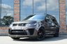 USED 2021 62 LAND ROVER RANGE ROVER SPORT 5.0 P575 V8 SVR Carbon Edition SUV 5dr Petrol Auto 4WD Euro 6 (s/s) (575 ps) SVO PALETTE RED / SLIDING PAN