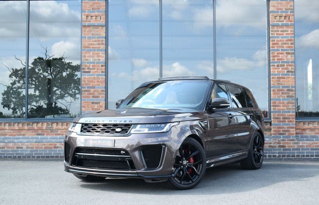 2021 62 Land Rover Range Rover Sport 5.0 P575 V8 SVR Carbon Edition SUV 5dr Petrol Auto 4WD Euro 6 (s/s) (575 ps)