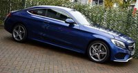 USED 2017 17 MERCEDES-BENZ C-CLASS C250d AMG LINE COUPE 9G-TRONIC AUTO 201 BHP (EURO 6) Sat Nav / Full MB Service History