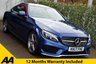 USED 2017 17 MERCEDES-BENZ C-CLASS C250d AMG LINE COUPE 9G-TRONIC AUTO 201 BHP (EURO 6) Sat Nav / Full MB Service History