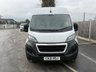 USED 2021 21 PEUGEOT BOXER 2.2 BlueHDi 335 Professional Panel Van 5dr Diesel Manual L3 H2 Euro 6 (s/s) (140 ps) This 2021 Peugeot Boxer presents an exceptional opportunity with its single owner and remarkably low mileage of just 57,398 miles for its age. This 2.2 BlueHDi 335 Professional L3 H2 Euro 6 panel van is powered by an efficient 2.2 litre diesel engine, meeting Euro 6 emission standards. It comes equipped with a Touch Screen Navigation Pack featuring Bluetooth connectivity, rear parking sensors for enhanced manoeuvrability, and manual air conditioning for the cab area.