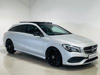 USED 2017 66 MERCEDES-BENZ CLA 2.1 CLA220d AMG Line Shooting Brake 5dr Diesel 7G-DCT Euro 6 (s/s) (177 ps) Panoramic Roof | Ambient Lighting | Apple CarPlay | Low Road Tax | Low Mileage